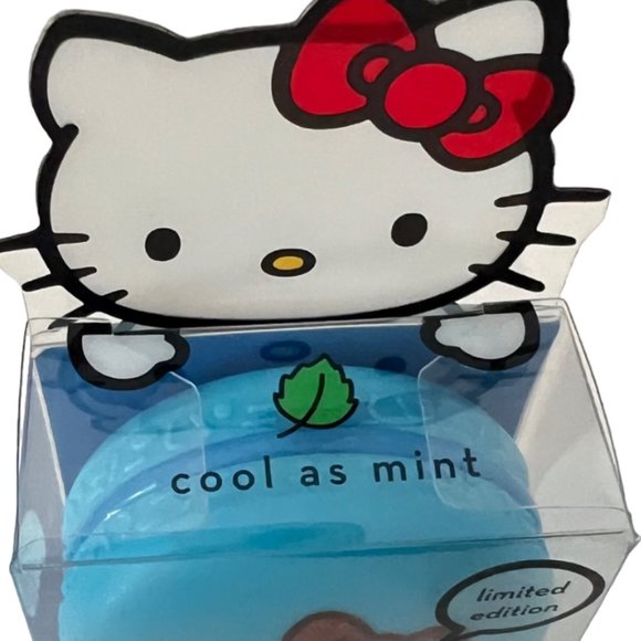 The Crème Shop x Hello Kitty Macaron Lip Balm Cool As Mint, Limited Edition - Picture 6 of 13